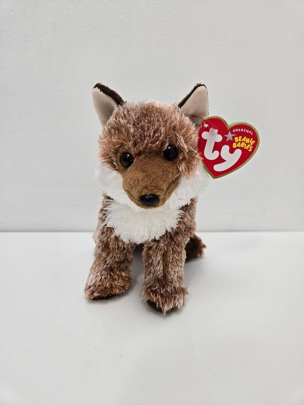 Ty Beanie Baby “Pungo” the Red Wolf - Internet and WWF Exclusive (6 inch)